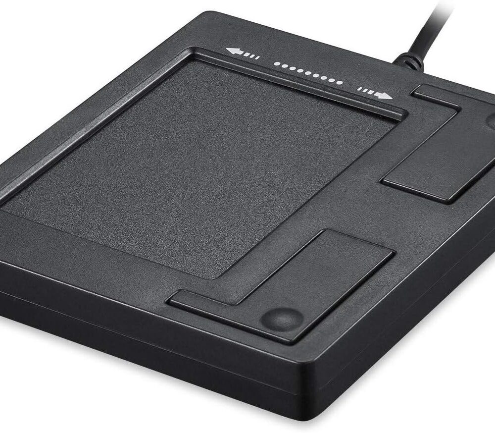 Perixx PERIPAD-501 Wired USB Touchpad, Portable Trackpad for Laptop and Desktop User, Black, Small Size (11284)